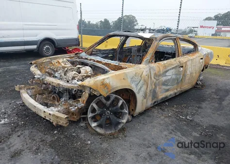 2017 Dodge Charger R/T Rwd из США, поврежденный, VIN 2C3CDXCT8HH584305